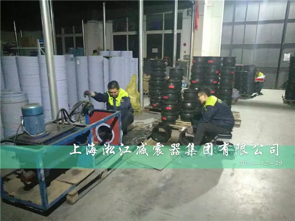 常州工廠案例：訂做6kg法蘭橡膠軟連接