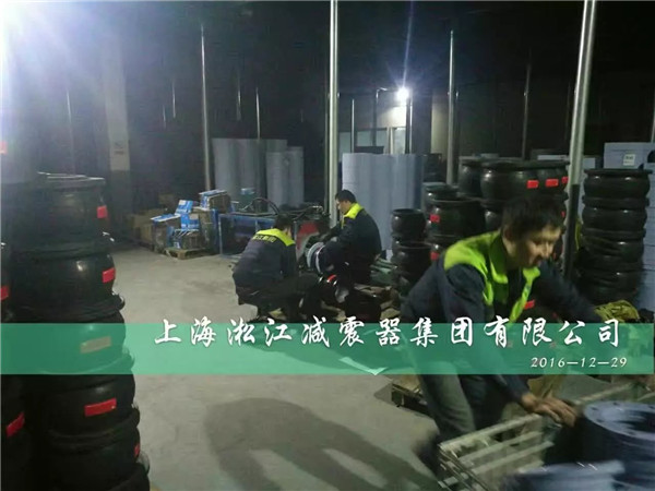 常州工廠案例：訂做6kg法蘭橡膠軟連接