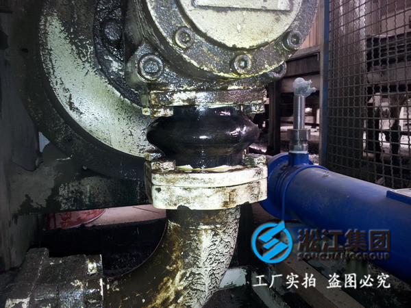 鍍鋅法蘭DN25橡膠接頭，各個(gè)環(huán)節(jié)正規(guī)透明