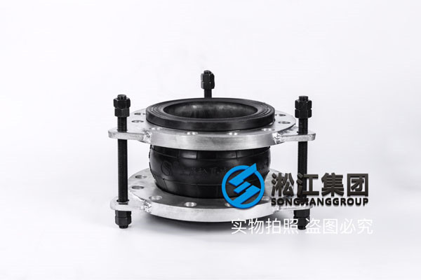80度以下，DN150~DN300口徑的25kg橡膠軟連接過過壓縮空氣